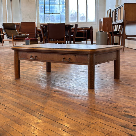 Refinished Oak Coffee Table