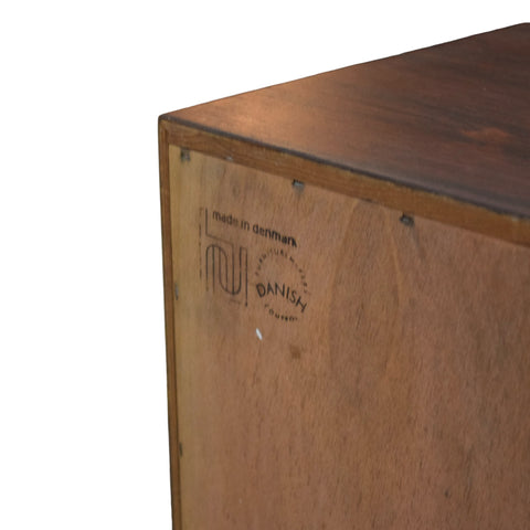 Compact Rosewood Sideboard by Poul Hundevad