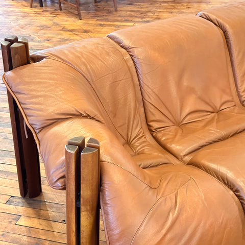 Percival Lafer MP-211 Leather 3-Seater Sofa