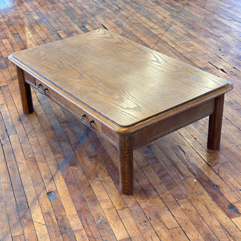 Refinished Oak Coffee Table