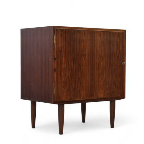 Compact Rosewood Sideboard by Poul Hundevad
