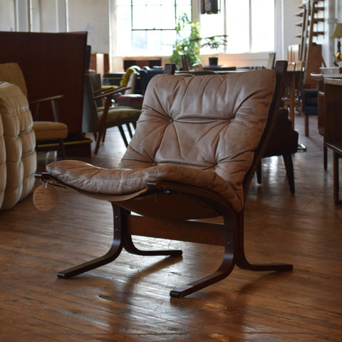 Leather Siesta Chair by Ingmar Relling