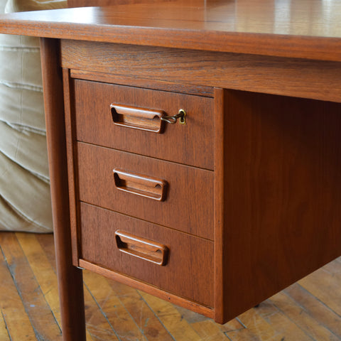 Vintage Teak Desk