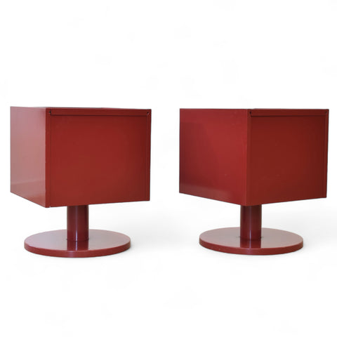 Vintage Pair of IKEA BORLUNDA Side Tables