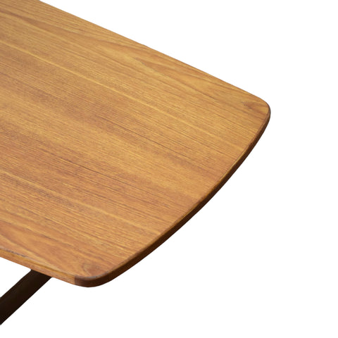 Teak Surfboard Coffee Table by Kurt Ostervig