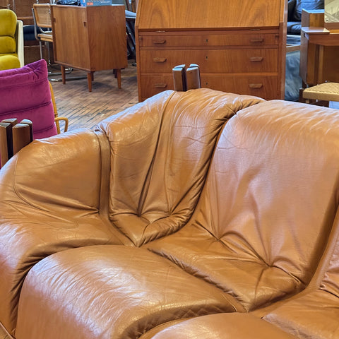 Percival Lafer MP-211 Leather 3-Seater Sofa