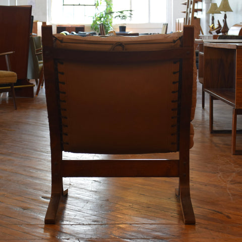 Leather Siesta Chair by Ingmar Relling