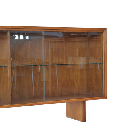 Vintage Walnut Bookcase