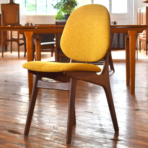 Set of 6 Teak Shield-Back Dining Chairs by Arne Hovmand Olsen