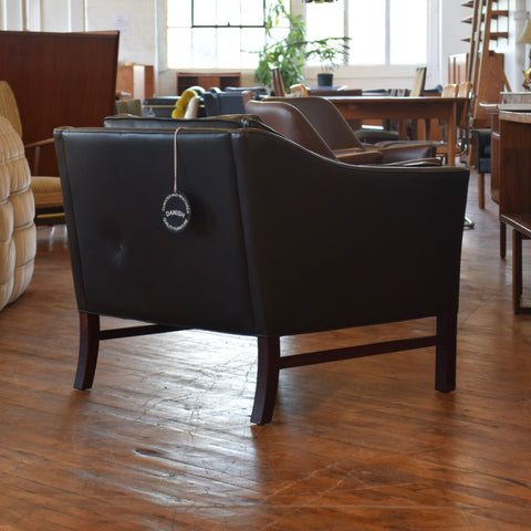 Leather Arm Chair by George Thams
