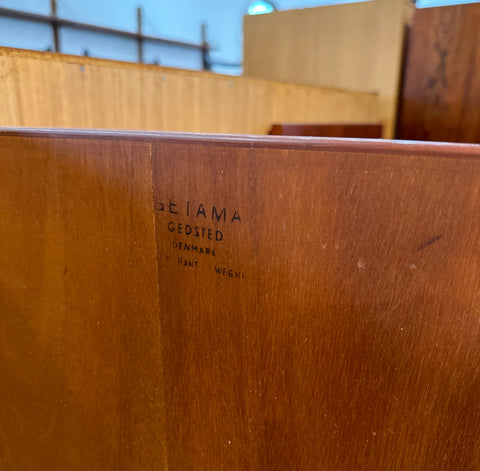 Hans Wegner Floating Teak Nightstands