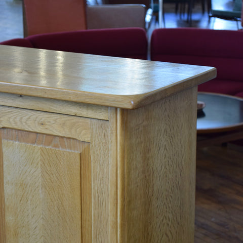 Oak Highboard Attributed to Henning Kjaernulf