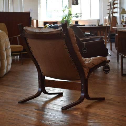 Leather Siesta Chair by Ingmar Relling