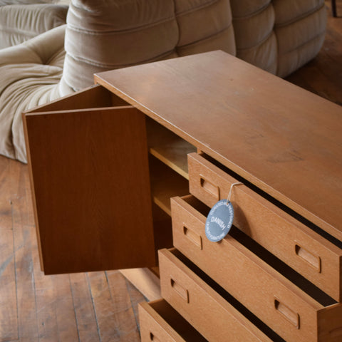 Oak Sideboard by Carlo Jensen for Poul Hundevad
