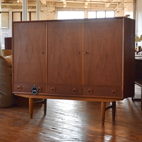 Teak Highboard