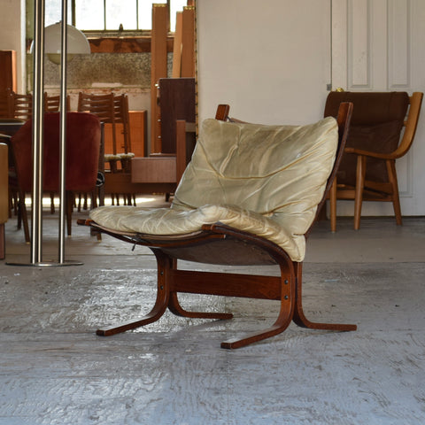 Leather Siesta Chair by Ingmar Relling