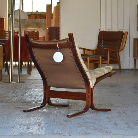 Leather Siesta Chair by Ingmar Relling