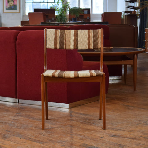 Set of Four Vintage Teak Dining Chairs