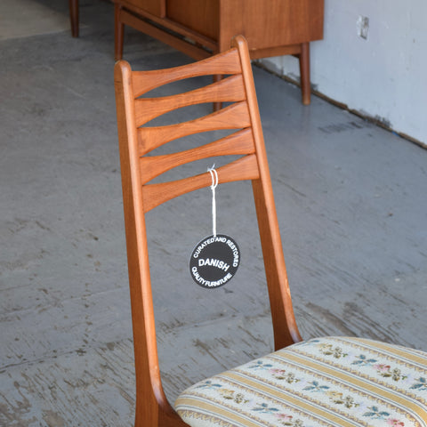Set of 10 Vintage Teak Model 83 Dining Chairs by Boltinge Stolefabrik