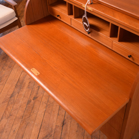 Egon Østergaard Teak Roll Top Desk