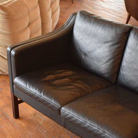 Leather 3-Seater Sofa by George Thams