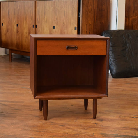 Pair of Vintage Teak Nightstands by Punch Design