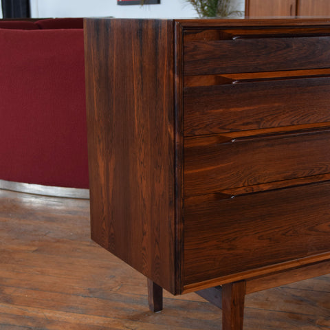 Ib Kofod Larsen Rosewood 8-Drawer Dresser