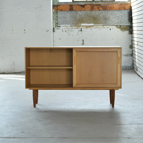Compact Oak Sideboard