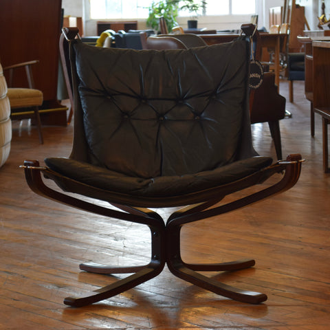 Leather Falcon Chair