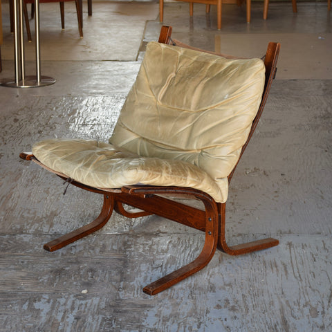 Leather Siesta Chair by Ingmar Relling