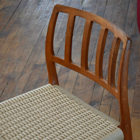 Set of 6 Møller Model 83 Dining Chairs