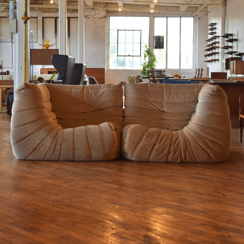 Pair of Togo Corner Chairs
