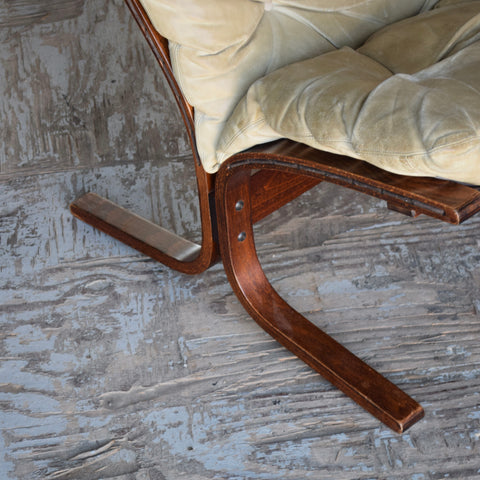 Leather Siesta Chair by Ingmar Relling