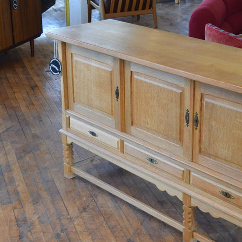 Large Oak Sideboard Attributed to Henning Kjaernulf