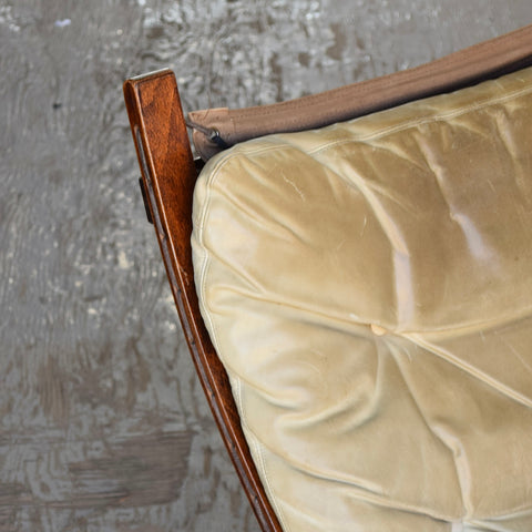Leather Siesta Chair by Ingmar Relling
