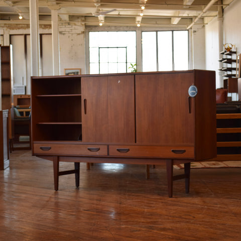 Teak Highboard by P. Westergaard Møbelfabrik