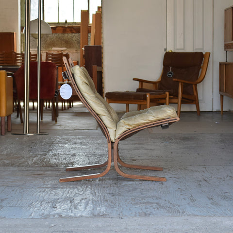 Leather Siesta Chair by Ingmar Relling