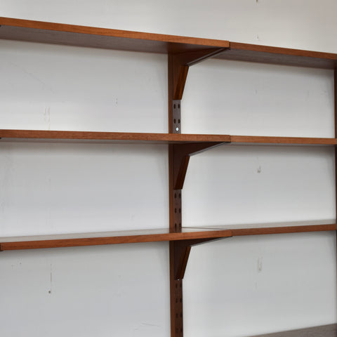 4-Bay Teak Cado Wall Unit