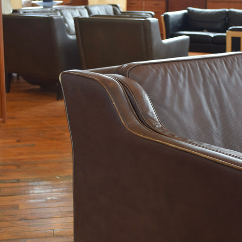 Leather 3-Seater Sofa