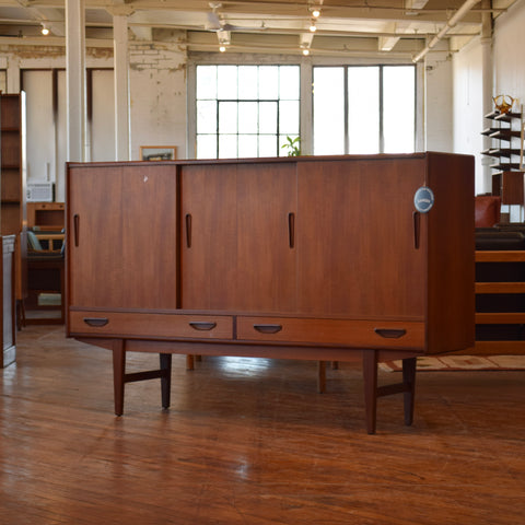 Teak Highboard by P. Westergaard Møbelfabrik