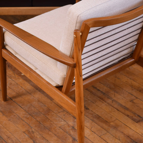 Teak Armchair by Arne Vodder w/ New Upholstery