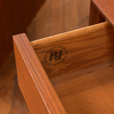 Pair of Vintage Teak Nightstands by Punch Design