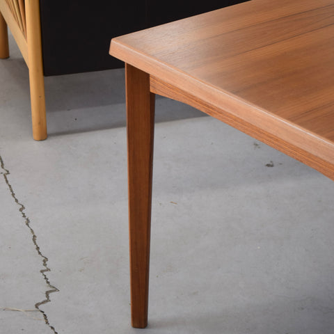 Teak Draw Leaf Dining Table by Henning Kjaernulf