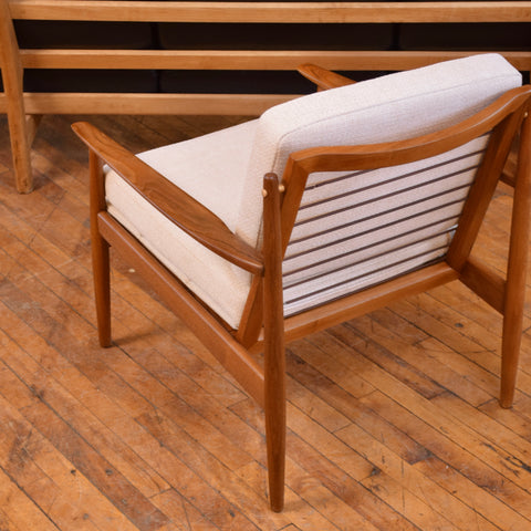 Teak Armchair by Arne Vodder w/ New Upholstery