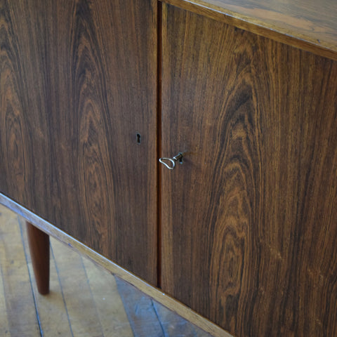Rosewood Sideboard w/ Optional Upper Bookcase