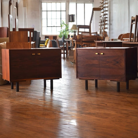 Compact Rosewood Sideboard