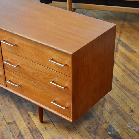 Teak 9-Drawer Dresser