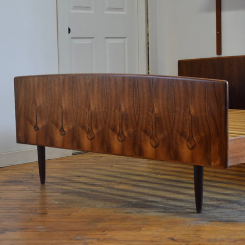 Brazilian Rosewood Double Bed Frame