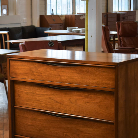 Walnut Tallboy Dresser