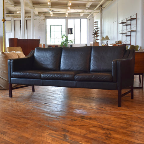 Leather 3-Seater Sofa by George Thams